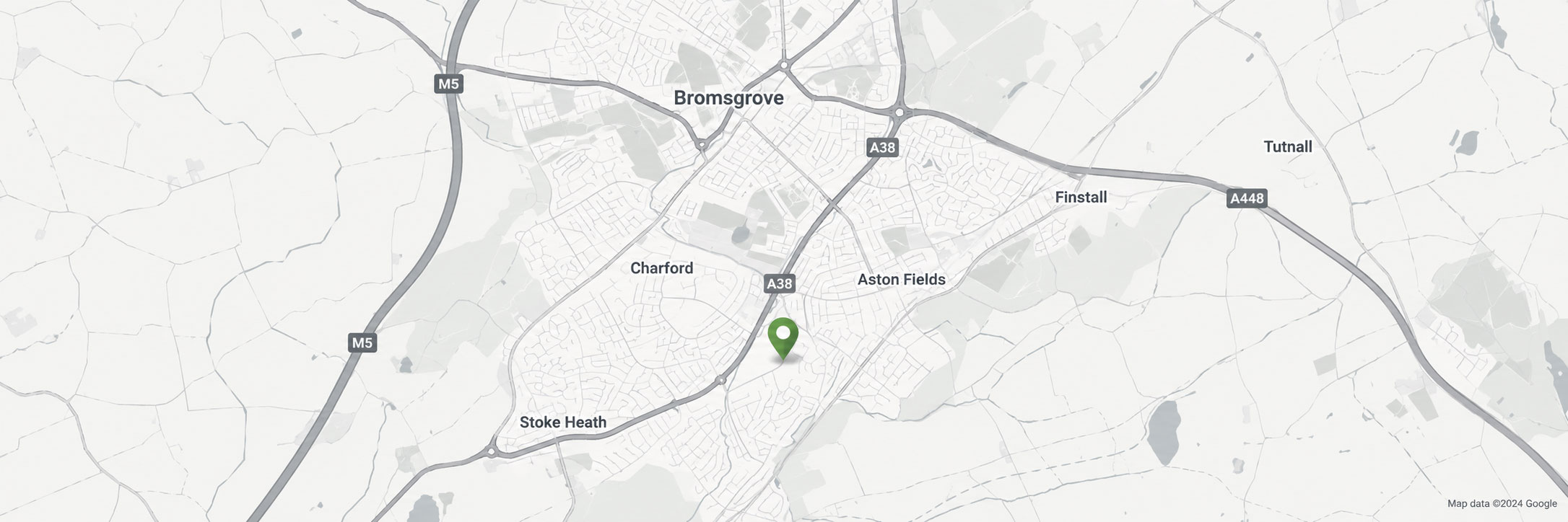 ai-map Map showing Atlantic International’s location in Bromsgrove, West Midlands