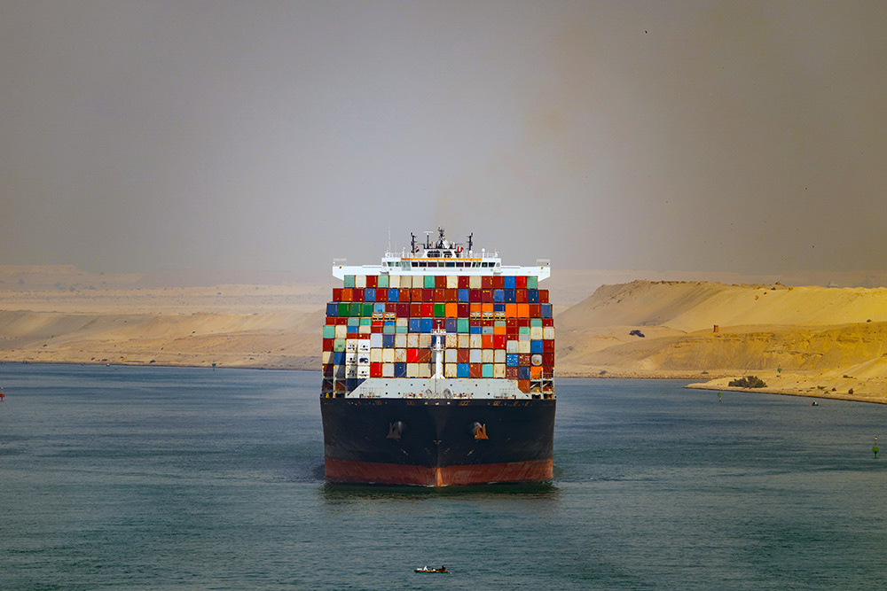 Navigating Suez Canal shipping
